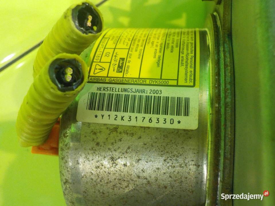TOYOTA PRIUS II 04r AIRBAG poduszka pasazera Poduszki powietrzne Suków