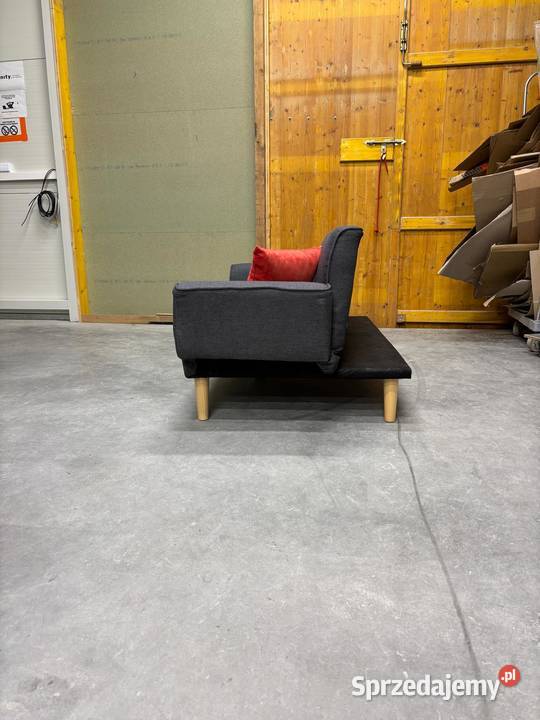 Sofa Ciemnoszara Rozkładana małopolskie Kraków