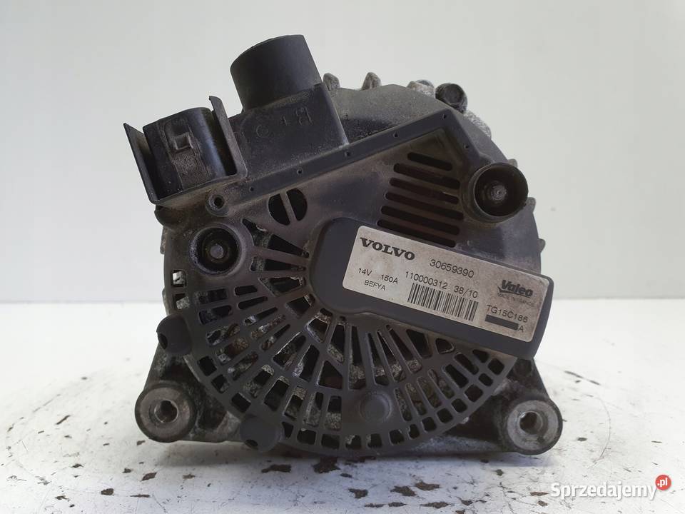 ALTERNATOR Volvo S40 II 16 D2 Valeo 30659390 Układ elektryczny silnika Chełm