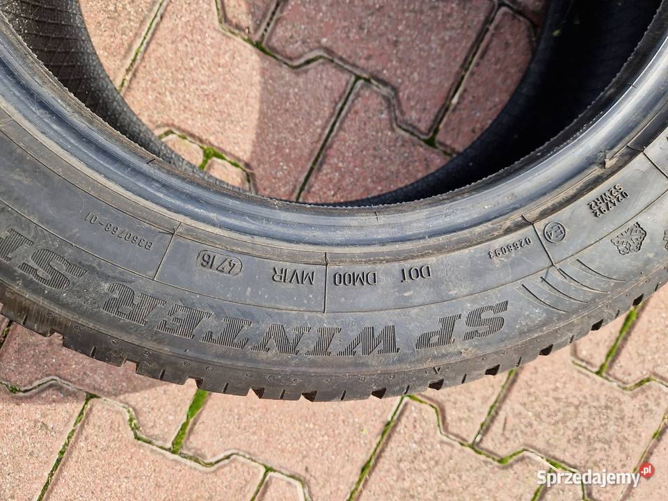 3 Dunlop winter sport 225 55 17 osobowe Czarnożyły
