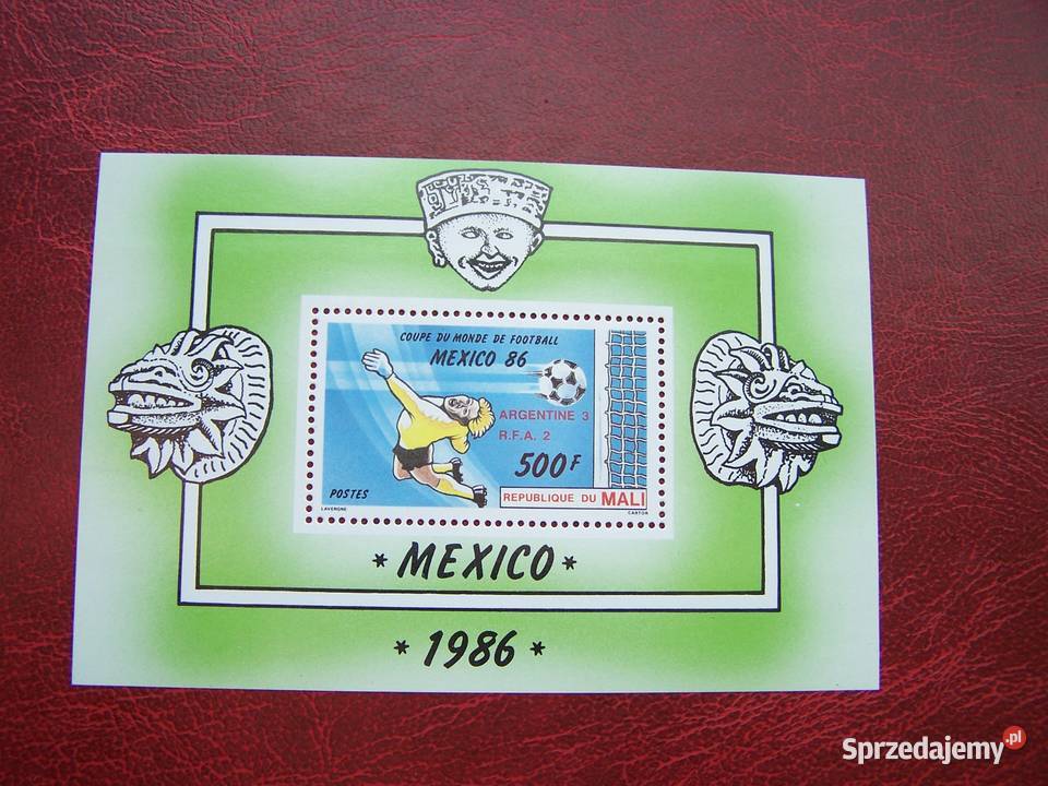 Mali 1986 MNH Sport Piłka nożna MŚ Mexico 86 Tychy sprzedam