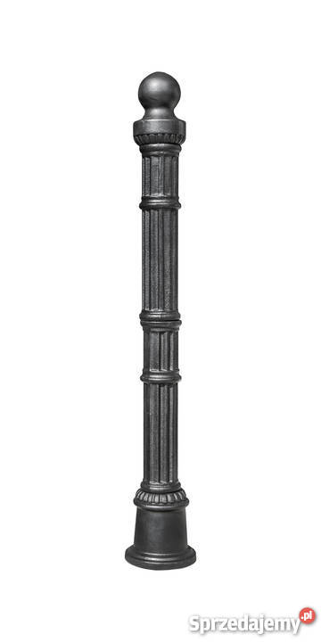 SŁUPEK ŻELIWNY H1100mm OGRODZENIE ULICZNY Gołdap