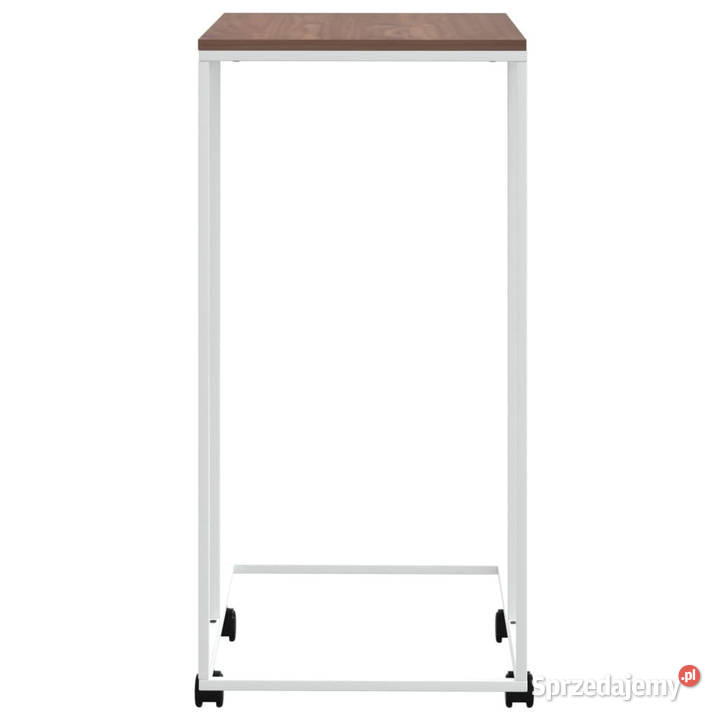 Stolik boczny na kółkach biały 40x30x635 Stoły Warszawa sprzedam
