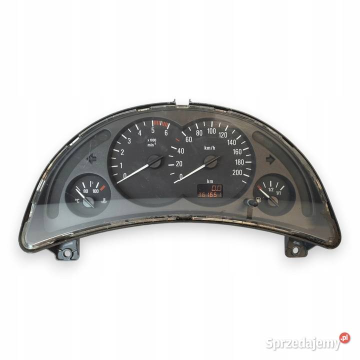 LICZNIK ZEGARY 09166808 FB Opel Corsa C Combo 17 osobowe lubelskie Chełm