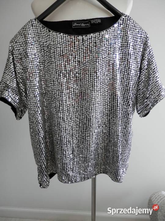 Bluzka Jedwabna 100 Naturalny Jedwab Wieczorowa