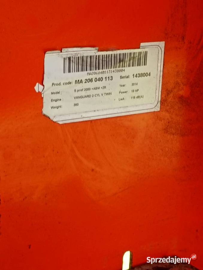 Rębak do gałęzi Eliet Super Prof 2000 ZRABM Brzesko