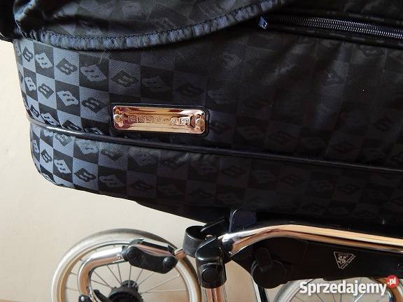 wózek Bebecar 2w1 Gondola spacerówka stylo clasi Zdejmowana tapicerka  Chodzież