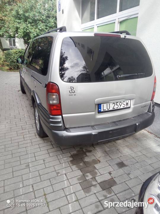 Sprzedam Pontiaca Montane z2005 roku benzyna lubelskie Lublin