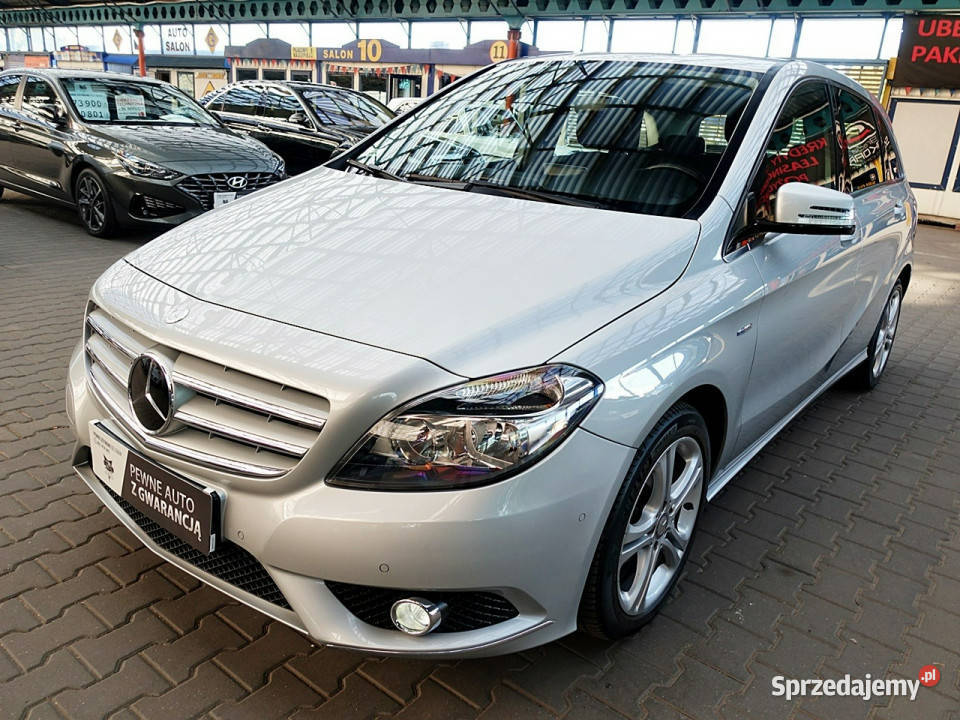 Mercedes B 180 NOWY MODEL 16 BENZYNA srebrny śląskie Mysłowice