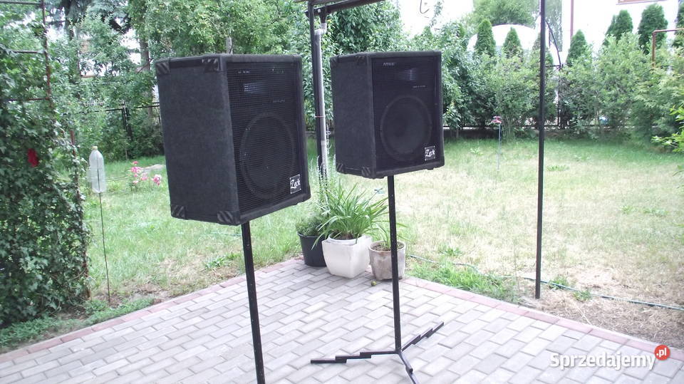 Kolumny estradowe o mocy 500 W Audio łódzkie Wieruszów