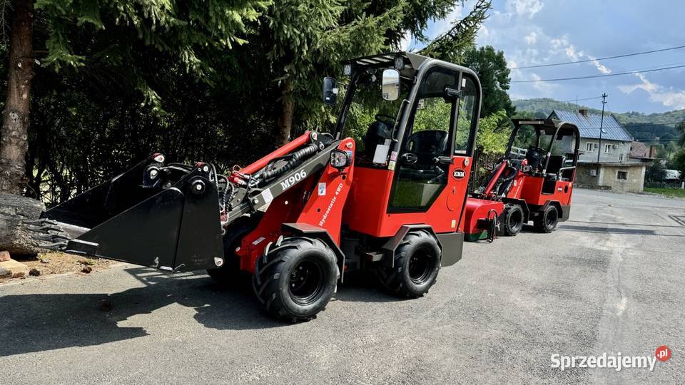 Nowa ładowarka teleskopowa KMM M906 4x4 YANMAR Pisz