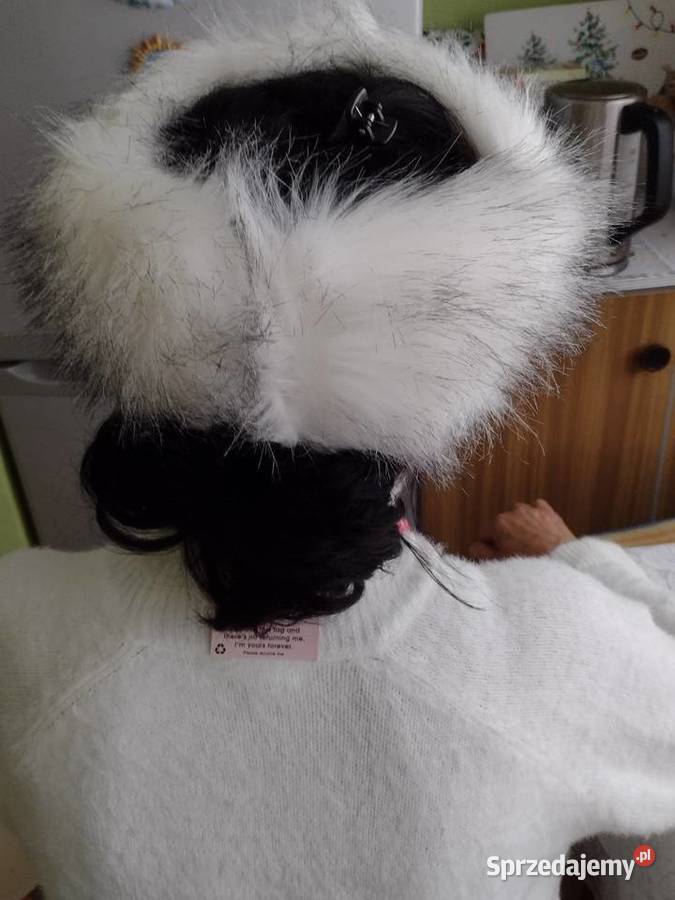 Wytworna FUTRZANA OPASKA zimowa z LondynuNOWA Dla kobiet małopolskie Kraków