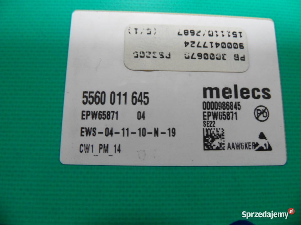 programator pralki bosch WAE2046FPL EPW65871 Strawczyn sprzedam