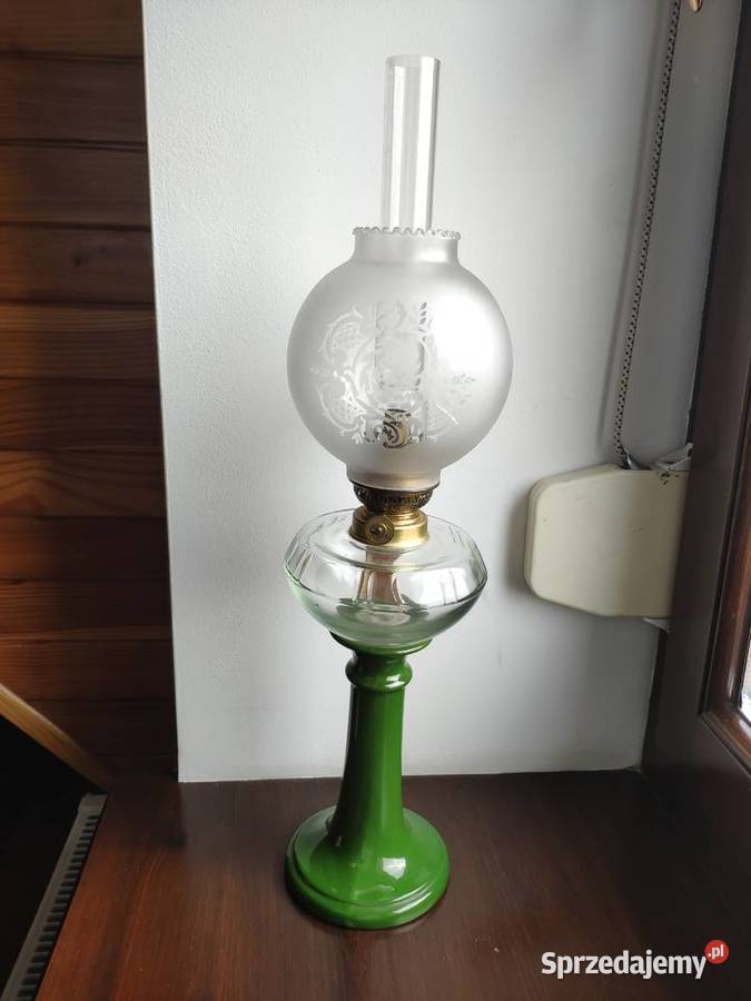 Stara francuska lampa naftowa 82 Kraków