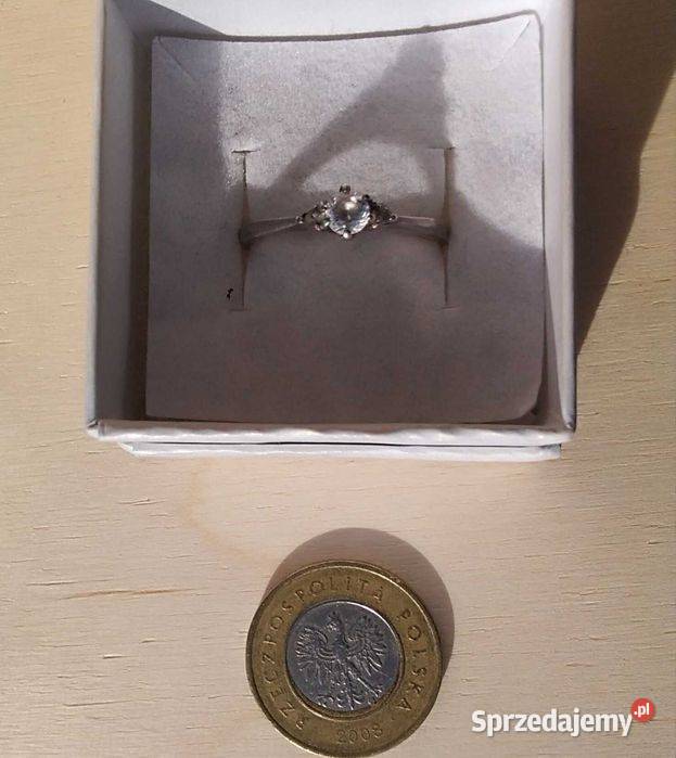 Pierścionek srebro 925 178mm Cieszyn