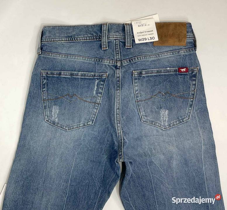 Spodnie męskie jeansy Mustang Oregon Cropped 434 Łódź sprzedam