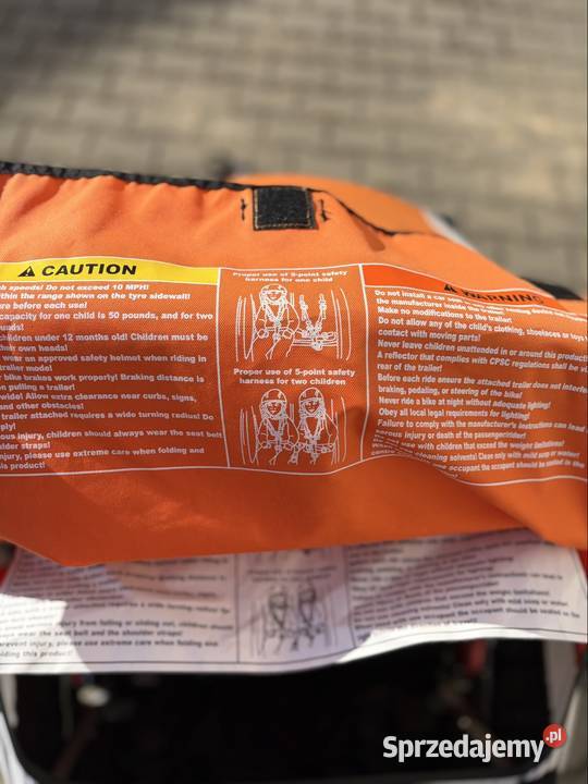 Przyczepka rowerowa GIANT PeaPod Duo Warka sprzedam