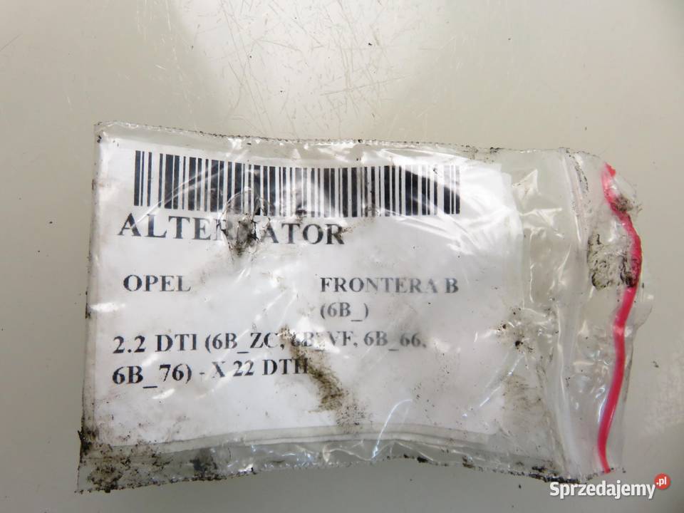 ALTERNATOR OPEL B 22 DTI 90506202 0123500008 osobowe małopolskie