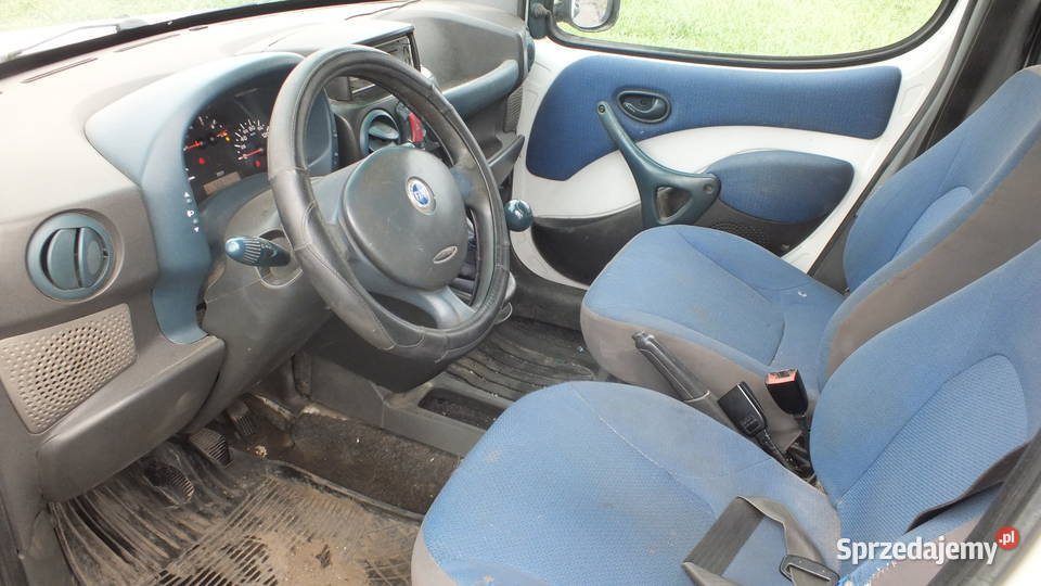 Fiat Doblo 19jtd hak 5osób bagażnik dachowy Kalisz