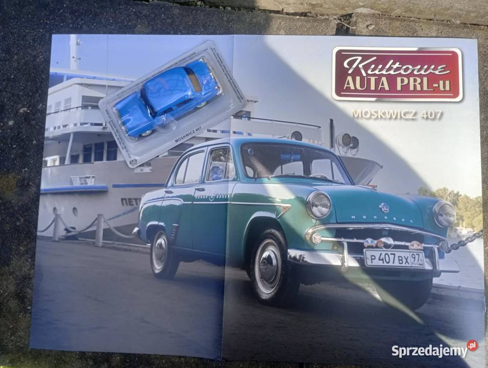 MOSKWICZ 407 model 143 Deagostini kultowe auta Warszawa