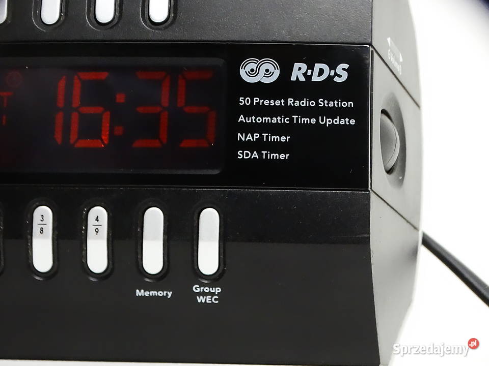 Radiobudzik Bench RDS KH 2295 2 alarmy czas Biłgoraj sprzedam