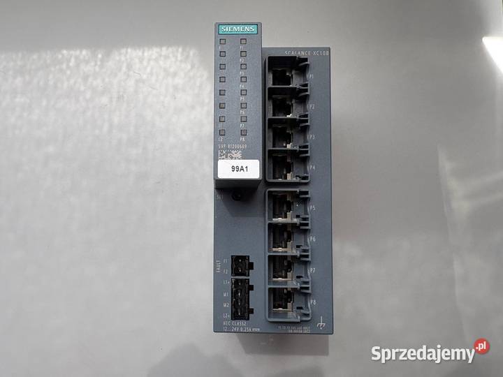 Używany switch Siemens SCALANCE XC108 8x RJ45 Knurów