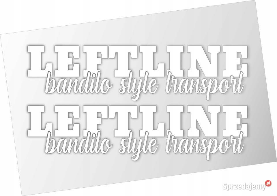 Naklejki LEFTLINE BANDIT pasuje do SCANIA VOLVO Kobierno