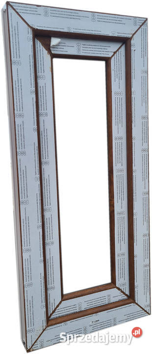 OKNA KacprzaK OKNO PCV 40X90 NOWE ZEW ZŁOTY DĄB 40cm Drzwi i okna Lublin