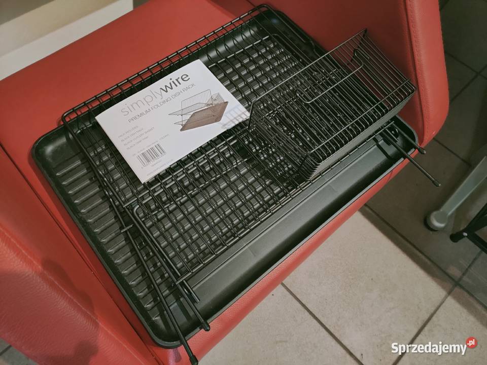 Suszarka do naczyń Simplywire czarna Suszarki i ociekacze Warszawa sprzedam