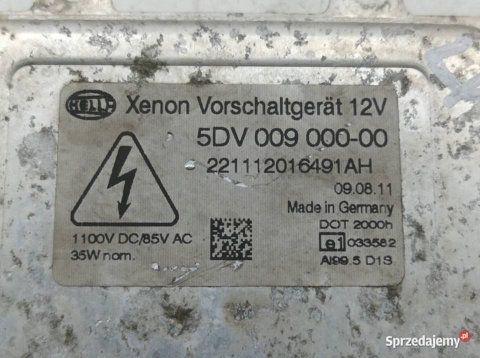 PRZETWORNICA XENON 5DV00900000 Skoda Superb II