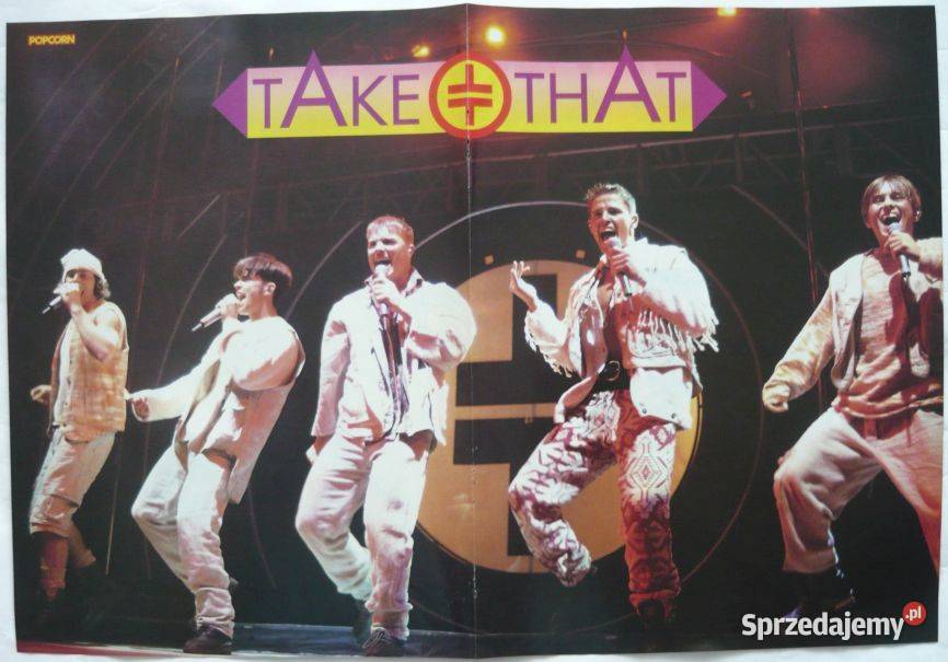 PLAKATY TAKE THAT WYPRZEDAŻ ŚWIAT Bydgoszcz