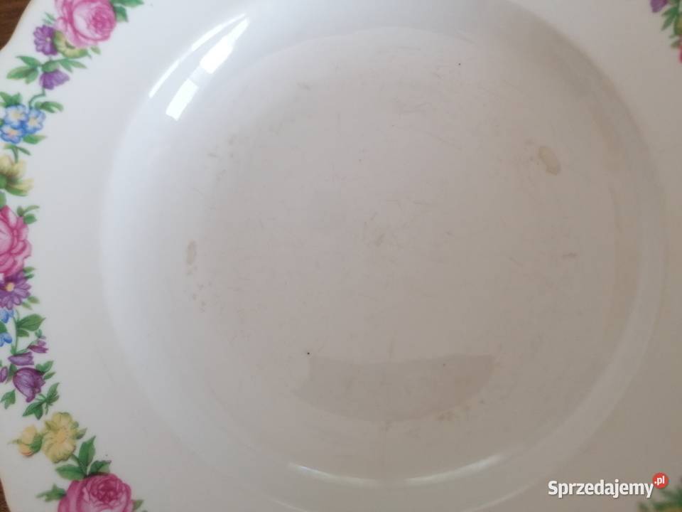 Talerz głęboki porcelana Ćmielów sztuk 2 Łódź sprzedam
