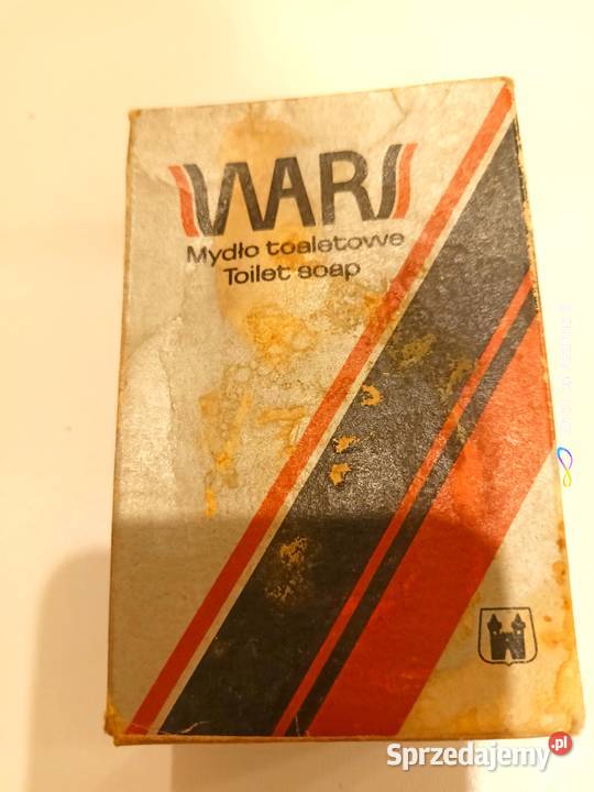Stare mydło Warss z PRLu vintage Łódź