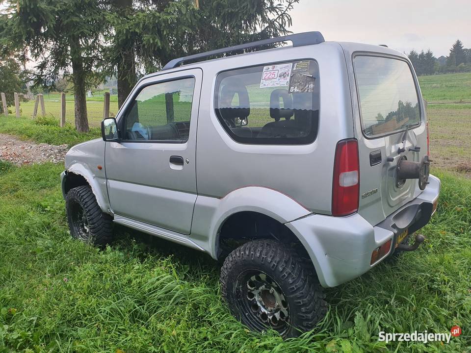 Suzuki Jimny 2001r 13 benzyna anglik dowód V5C hak Lipno