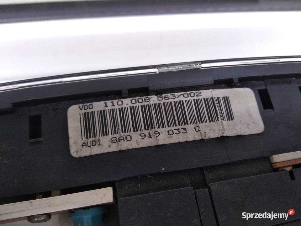 Audi 80 B4 19 TDI licznik zegary prędkościomierz Sieradz