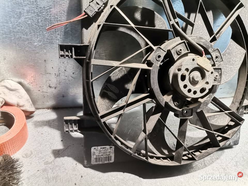 WENTYLATOR CHŁODNICY MERCEDES A KLASA W168 14 B Rok produkcji 2000 Nowy Sącz