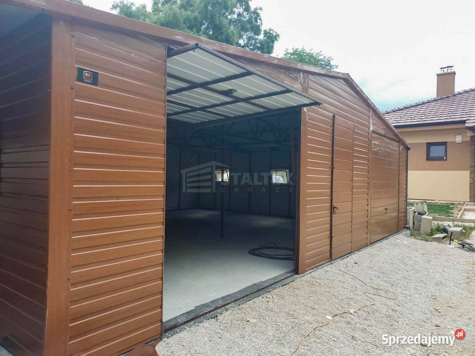 Garaz blaszany 11x75m wiata 13x1m wiata 2x75m 2x Sopot