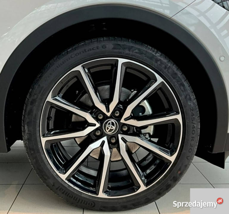 Toyota CHR 4X4 Hybryda 197 GR Sport Niska czujnik martwego pola Szczecinek