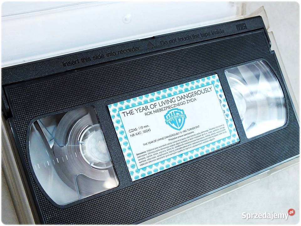 Kaseta VHS Niebezpiecznego Życia Film na Video Żary