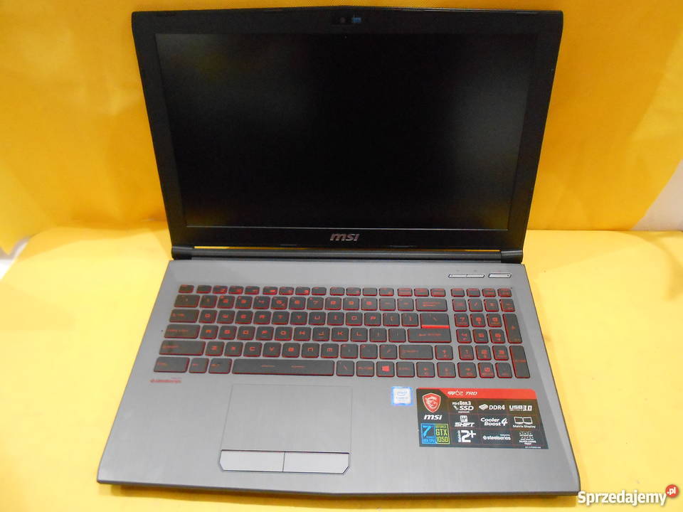 Laptop MSI GV62 7RD MSI Katowice sprzedam
