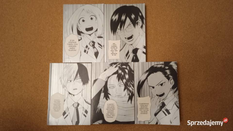 Manga My Hero Academia tomy 4 8 mazowieckie Warszawa