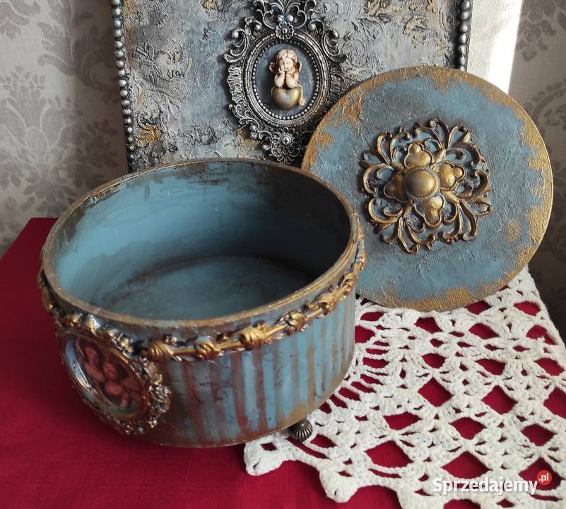 Szkatułka na biżuterię Styl retro Prezent