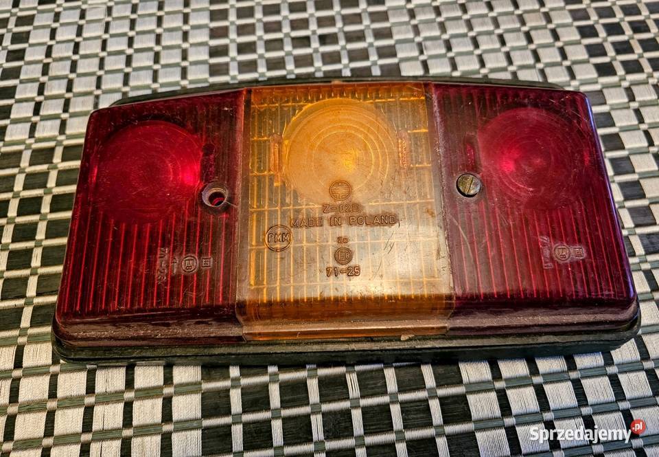 Lampa tylna Fso Warszawa Nysa prl retro 2 Elbląg sprzedam