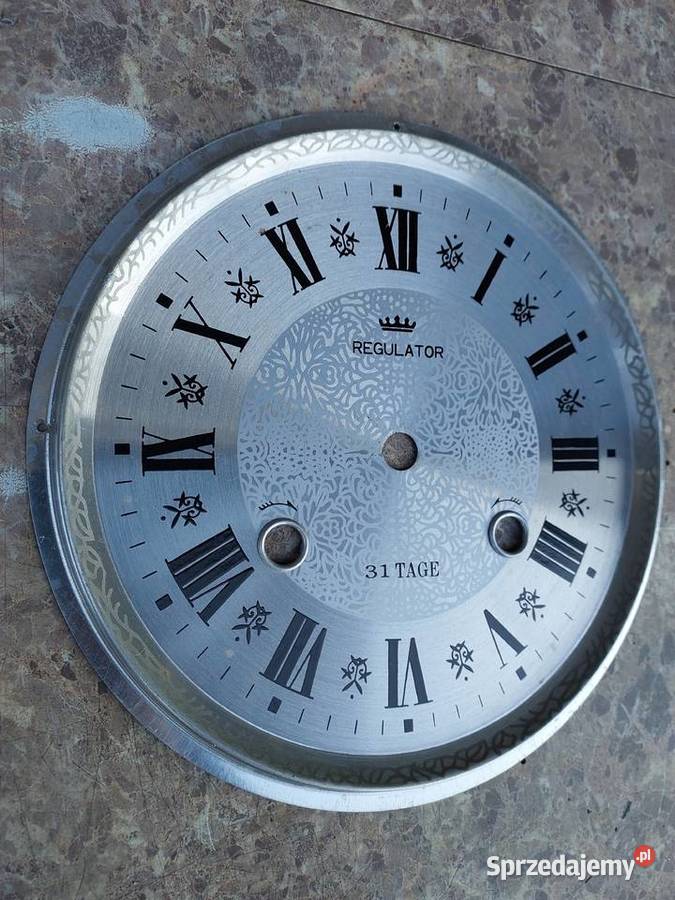 T108 Tarcza zegara ściennego Regulator 31 dniowy Pozostałe Tczew