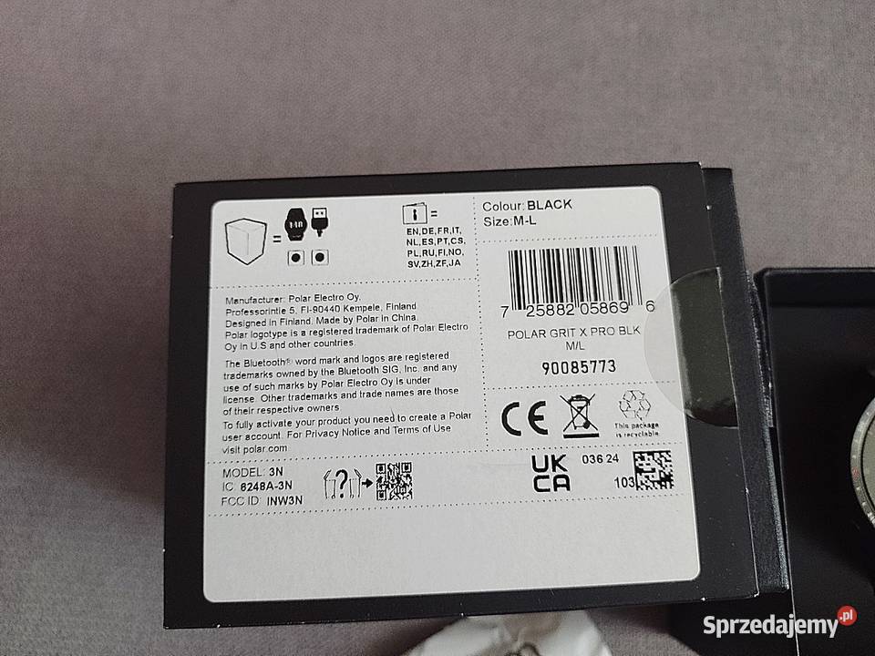 Zegarek sportowy Polar Grit X pro świętokrzyskie Kielce sprzedam
