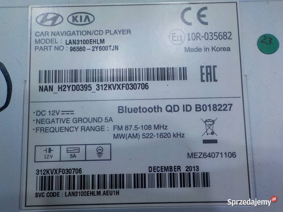 HYUNDAI ix35 I LIFT 20 CRDI 14r 5D radio CD Suków sprzedam