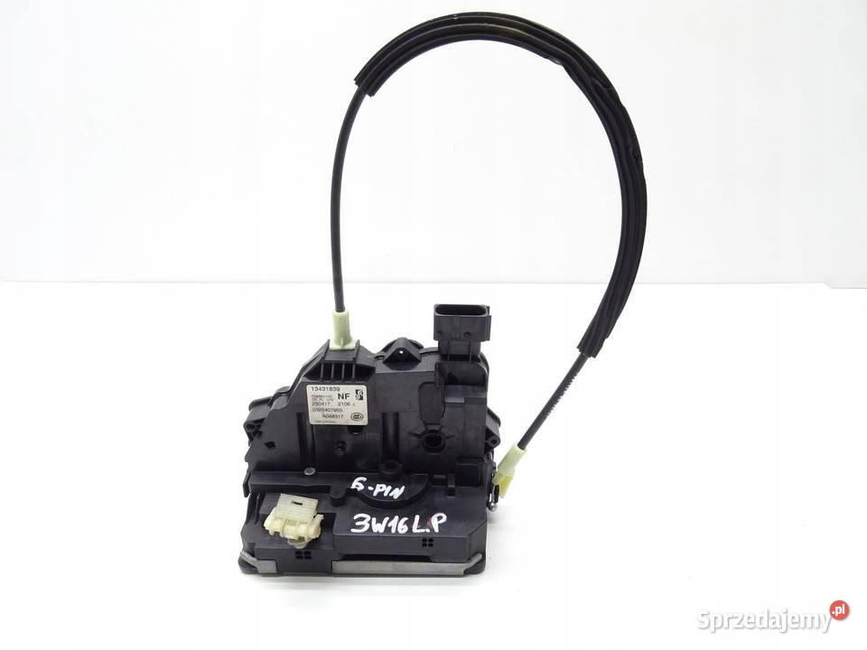 ZAMEK DRZWI LEWY PRZÓD PRZEDNI 6 PIN 13431839 osobowe małopolskie