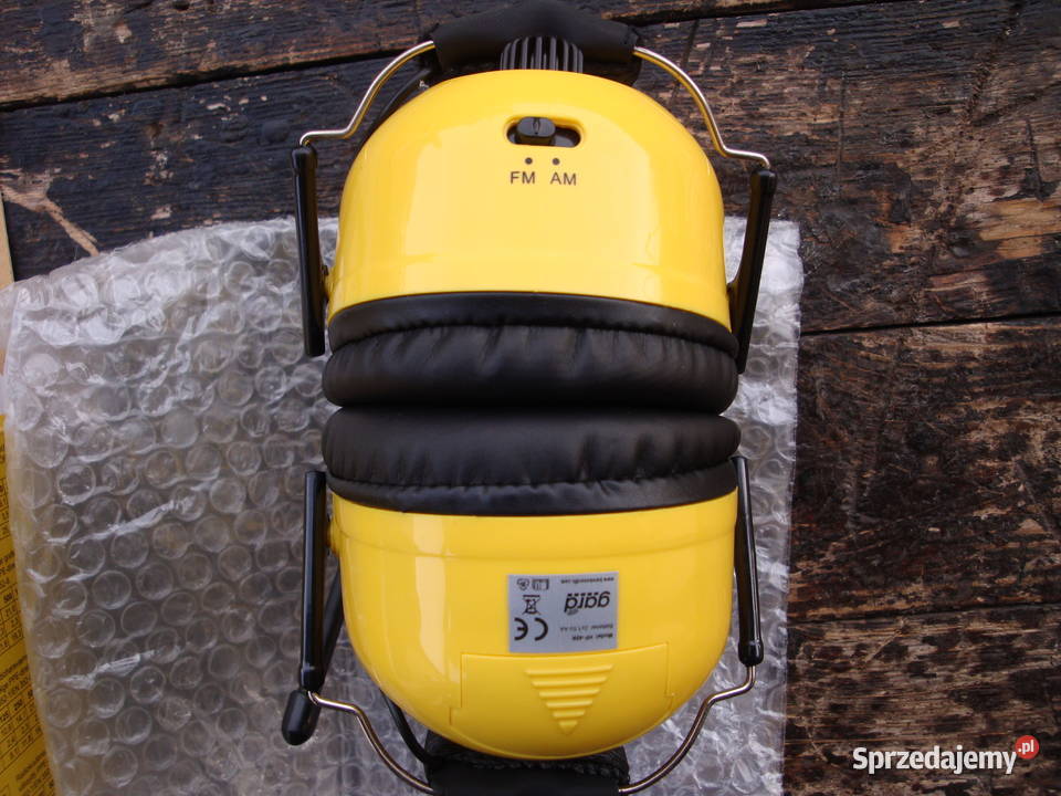 słuchawki bezprzewodowe ochronne z radiem AMFM Słuchawki i głośniki małopolskie Chrzanów