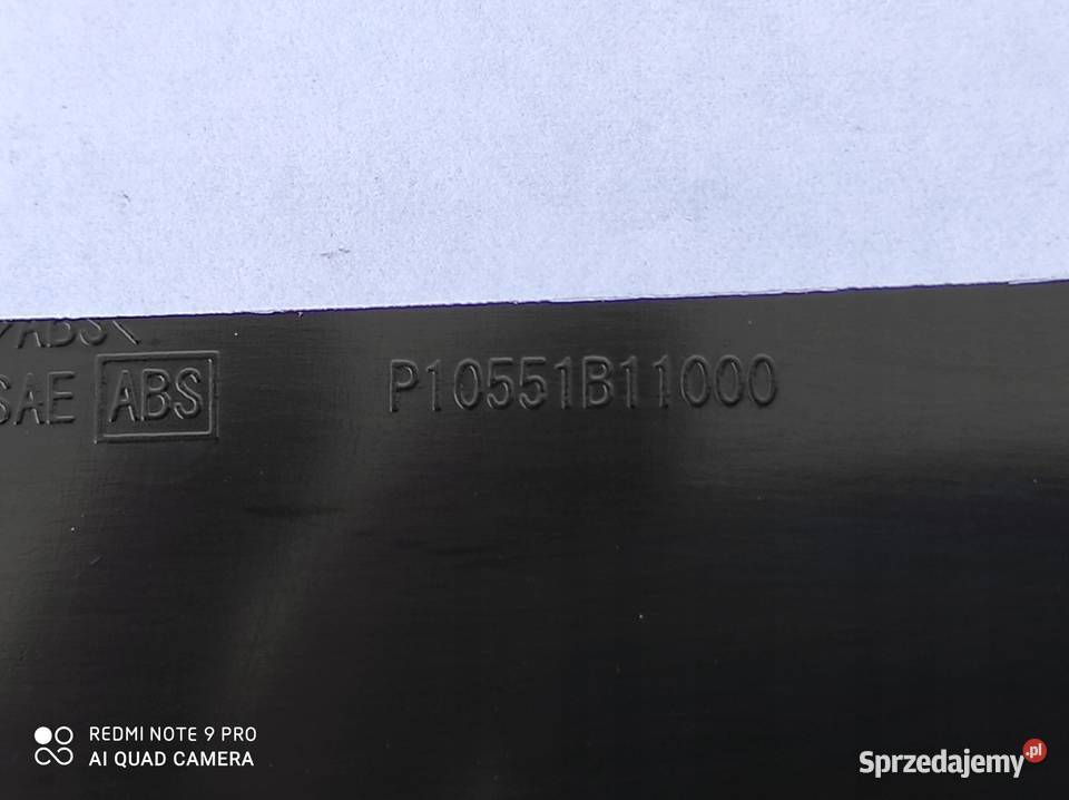 PANEL NA MIESZEK SCHOWEK TUNELU INFINITI QX70 FX Nowy Tomyśl