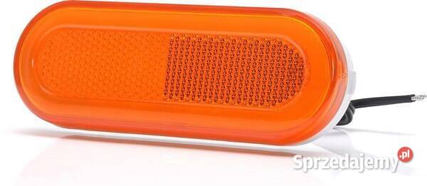 Lampa obrysowa LED prostokątna 1224V z przewodem